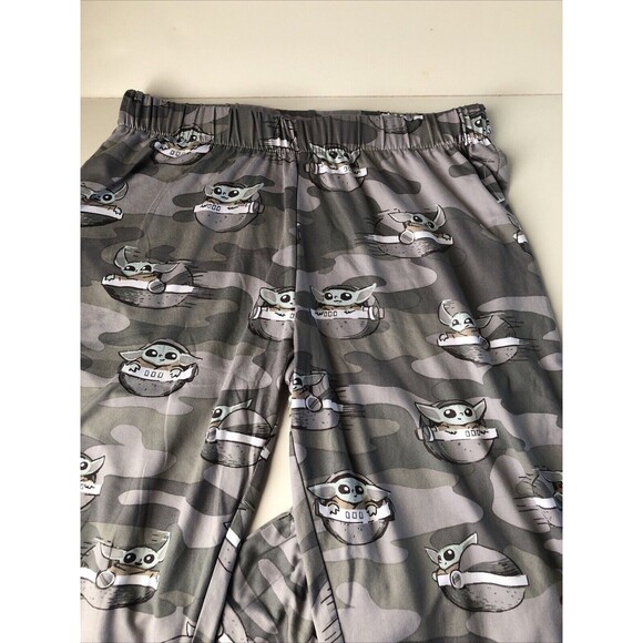 Star Wars Slumber Baby Yoda Longe Jogger Munki Disney Grogu Size Small - Picture 3 of 13